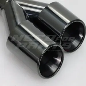 Black Chrome Dual Exhaust Tips