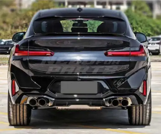Body Kit For BMW X4 G02 M Sport & M40d & M40i Only – M Performance Look, Gloss Black