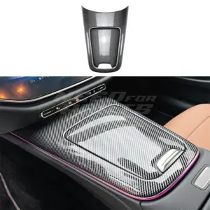 Console Panel Cover Voor Mercedes E Class S214/W214 – AMG Look, Carbon Look