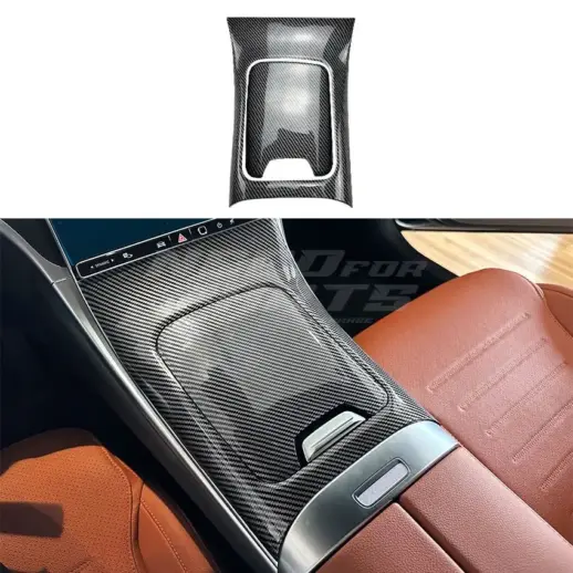 Console Panel Cover For Mercedes GLC Class C254/X254 Standard & AMG Line & GLC43 AMG & GLC63 AMG Only – AMG Look, Carbon Look