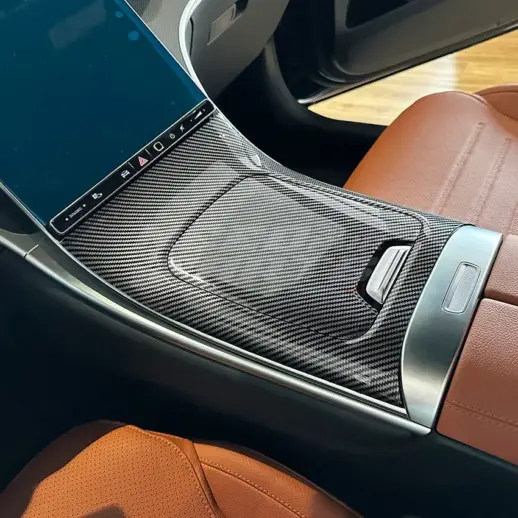 Console Panel Cover For Mercedes GLC Class C254/X254 Standard & AMG Line & GLC43 AMG & GLC63 AMG Only – AMG Look, Carbon Look