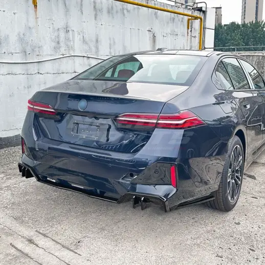 Diffuser Extension For BMW 5 Series G60/G61 M Sport Only – M Performance Look, Gloss Black