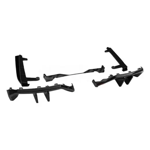 Diffuser Extension For BMW 5 Series G60/G61 M Sport Only – M Sport Look, Gloss Black