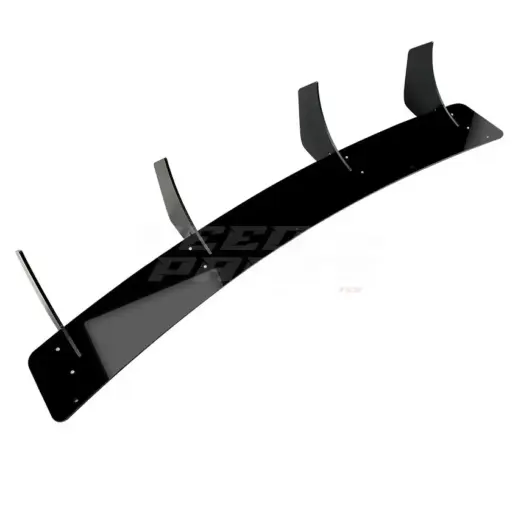 Diffuser Extension For Mercedes CLA Class C117/X117 Facelift CLA45 AMG Only – CLA45 Racing Look, Gloss Black