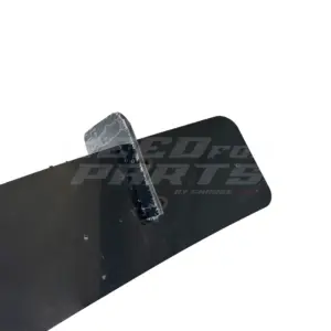 Diffuser Extension Voor Volkswagen Polo 6 (Hatchback) Facelift GTI – Sport Look, Hoogglans Zwart
