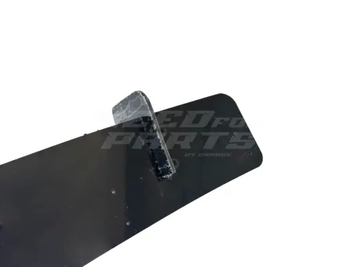 Diffuser Extension For Volkswagen Polo 6 (Hatchback) (2021-present) Facelift GTI Only – Sport Look, Gloss Black