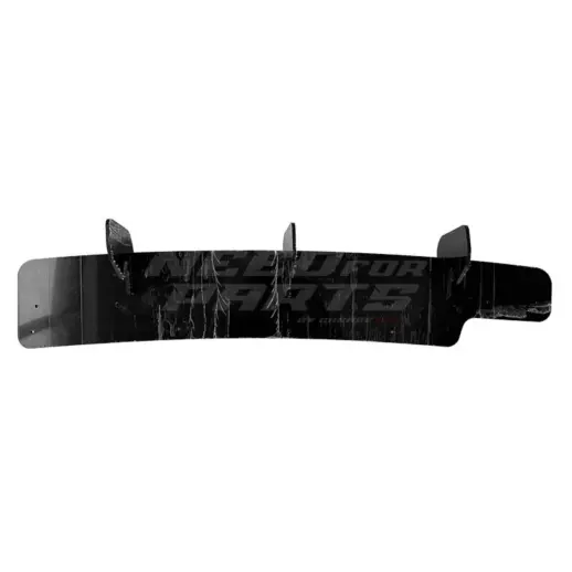 Diffuser Extension For Volkswagen Polo 6 (Hatchback) (2021-present) Facelift GTI Only – Sport Look, Gloss Black