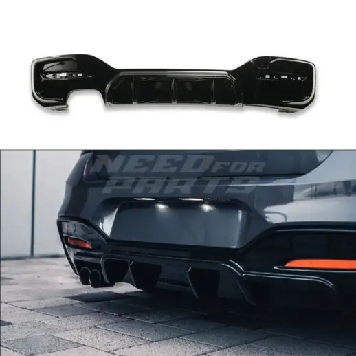 Diffuser For BMW 1 Series F20/F21 M Sport & M135i & M140i Only – OO- – M Performance Look, Gloss Black