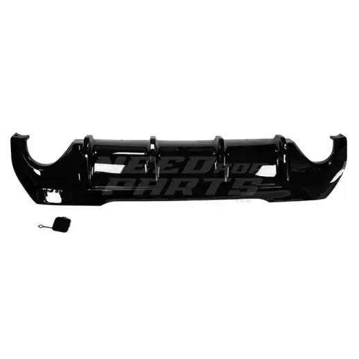 Diffuser For BMW 1 Series F40 (2019-2024) M Sport & M135i Only – O-O – M135i Look, Gloss Black