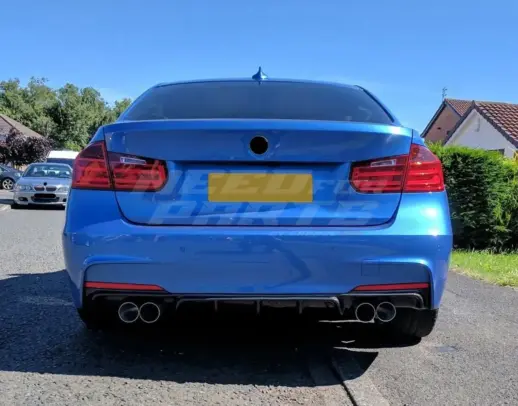 Diffuser For BMW 3 Series F30/F31 M Sport Only – OO-OO – M Performance Look, Gloss Black