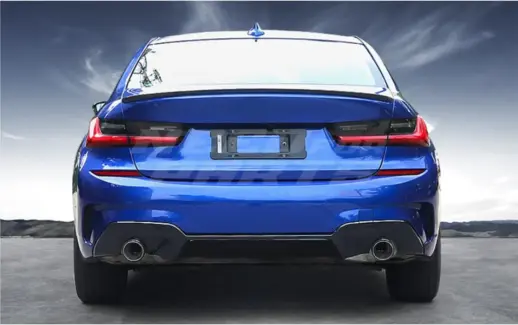 Diffuser For BMW 3 Series G20/G21 Pre-LCI M Sport & M340d & M340i Only – O-O – M Performance Look, Gloss Black