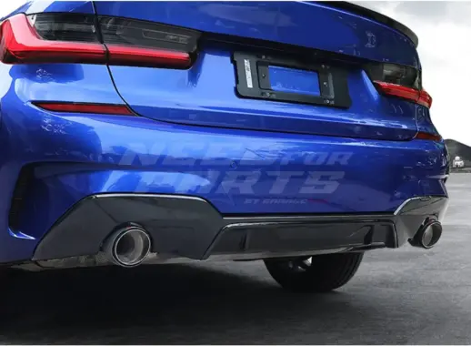 Diffuser For BMW 3 Series G20/G21 Pre-LCI M Sport & M340d & M340i Only – O-O – M Performance Look, Gloss Black
