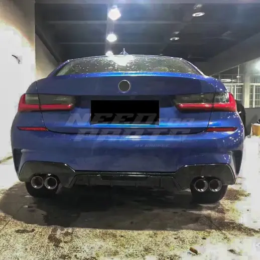 Diffuser For BMW 3 Series G20/G21 Pre-LCI M Sport & M340i & M340d Only – OO-OO – M Performance Look, Gloss Black