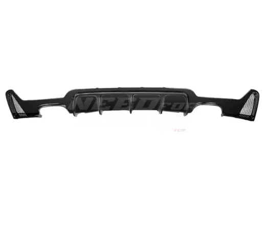 Diffuser For BMW 4 Series F32/F33/F36 M Sport Only – O-O – M Performance Look, Gloss Black