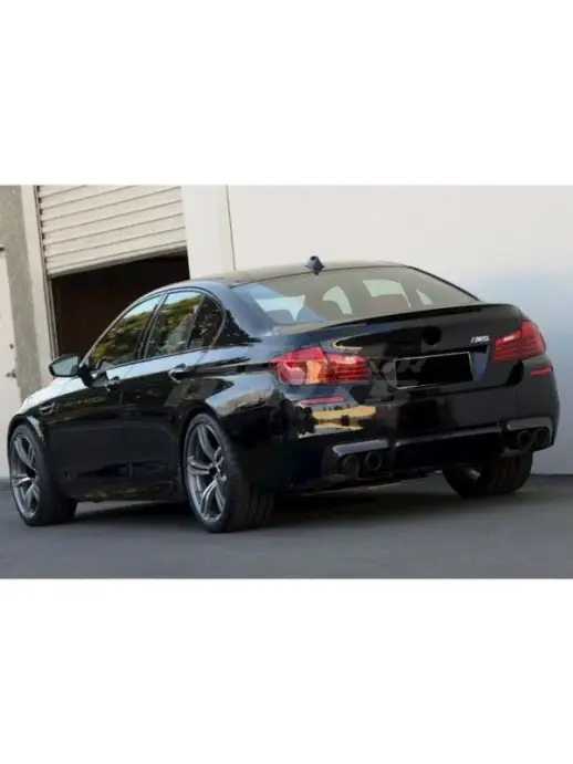 Diffuser For BMW 5 Series F10/F11 M Sport & M550d Only – OO-OO – M Performance Look, Gloss Black
