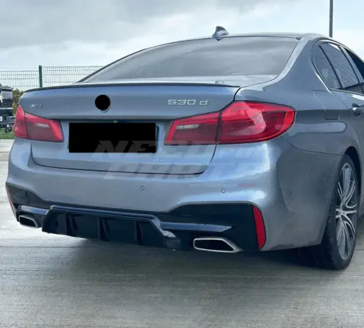 Diffuser For BMW 5 Series G30/G31 M Sport & M550d & M550i Only – OO-OO – M Performance Look, Gloss Black