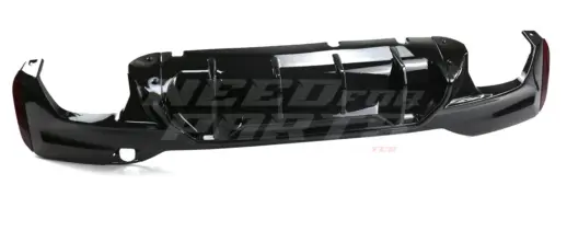 Diffuser For BMW 5 Series G30/G31 M Sport & M550d & M550i Only – OO-OO – M Performance Look, Gloss Black