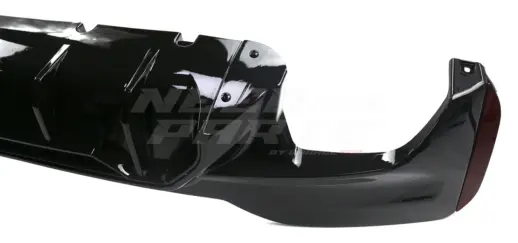 Diffuser For BMW 5 Series G30/G31 M Sport & M550d & M550i Only – OO-OO – M Performance Look, Gloss Black