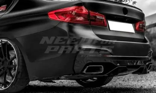Diffuser For BMW 5 Series G30/G31 M Sport & M550d & M550i Only – OO-OO – M5 CS Look, Gloss Black