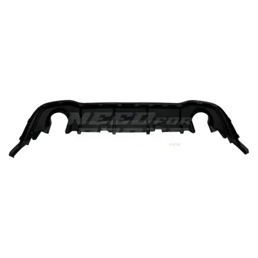 Diffuser For Volkswagen Golf 8 (Hatchback) (2020-2024) R Line & GTD & GTE & GTI Only – O-O – Sport Look, Gloss Black