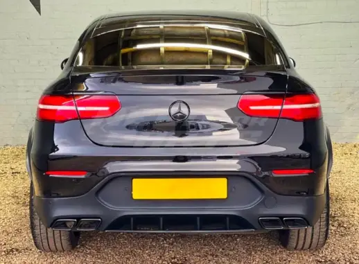 Diffuser With Black Exhaust Tips For Mercedes GLC Class C253 AMG Line & GLC43 AMG & GLC63 AMG Only – OO-OO – GLC 63 AMG Look, Gloss Black