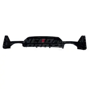 Diffuser With LED Voor BMW 3 Series G20/G21 LCI M Sport & M340i & M340d – OO-OO – M Performance Look, Hoogglans Zwart