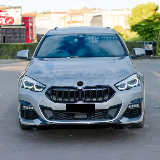Double Line Grille For BMW 2 Series F44 (2019-2024) Standard & M Sport & M235i Only – M Performance Look, Gloss Black