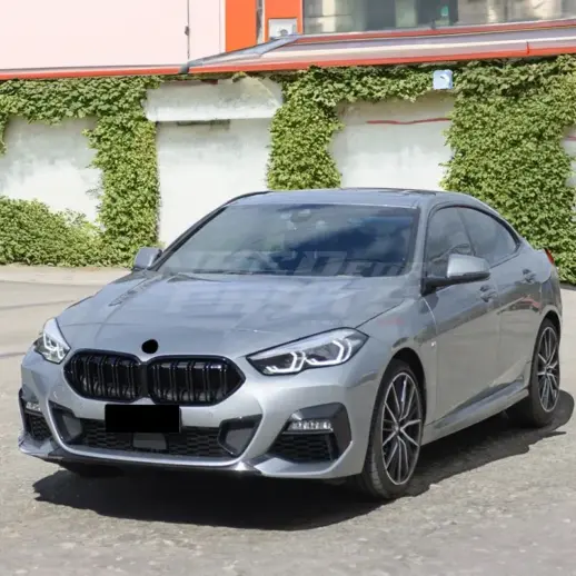 Double Line Grille For BMW 2 Series F44 (2019-2024) Standard & M Sport & M235i Only – M Performance Look, Gloss Black