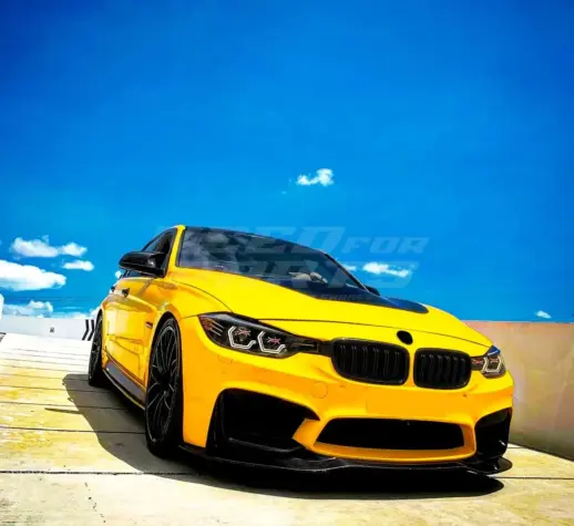 Double Line Grille For BMW 3 Series F30/F31 Standard & M Sport Only – M Performance Look, Gloss Black