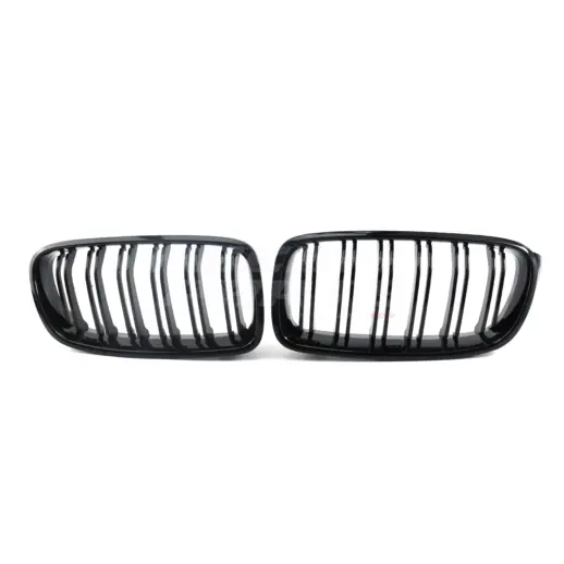 Double Line Grille For BMW 3 Series F30/F31 Standard & M Sport Only – M Performance Look, Gloss Black