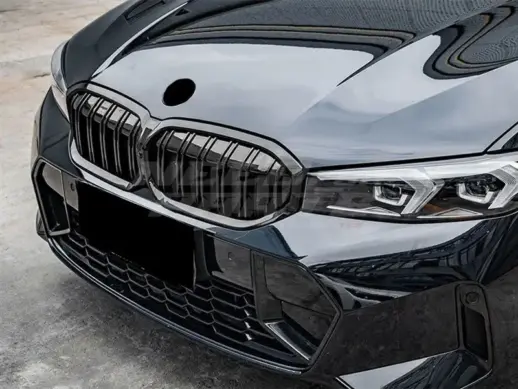 Double Line Grille For BMW 3 Series G20/G21 Pre-LCI Standard & M Sport & M340d & M340i Only – M Performance Look, Gloss Black