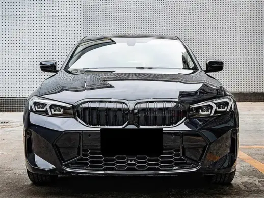 Double Line Grille For BMW 3 Series G20/G21 Pre-LCI Standard & M Sport & M340d & M340i Only – M Performance Look, Gloss Black