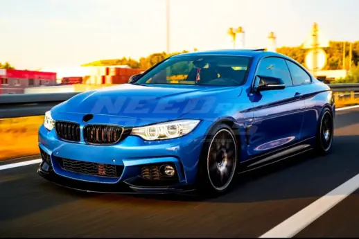 Double Line Grille For BMW 4 Series F32/F33/F36 Standard & M Sport Only – M Performance Look, Gloss Black