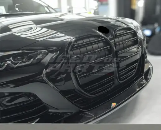 Double Line Grille For BMW 4 Series G22/G23 Standard & M Sport & M440d & M440i Only – M Performance Look, Gloss Black