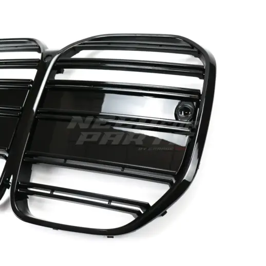 Double Line Grille For BMW 4 Series G22/G23 Standard & M Sport & M440d & M440i Only – M Performance Look, Gloss Black
