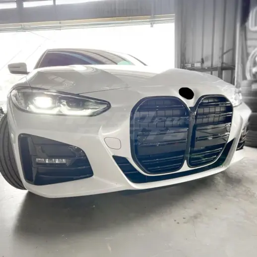 Double Line Grille For BMW 4 Series G26 Standard & M Sport & M440i Only – M Performance Look, Gloss Black