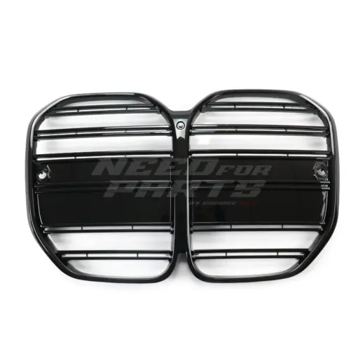 Double Line Grille For BMW 4 Series G26 Standard & M Sport & M440i Only – M Performance Look, Gloss Black