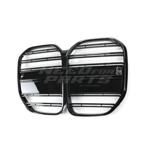 Double Line Grille For BMW 4 Series G26 Standard & M Sport & M440i Only – M Performance Look, Gloss Black