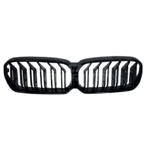 Double Line Grille Voor BMW 5 Series G30/G31 LCI Standard & M Sport & M550i – M Performance Look, Hoogglans Zwart