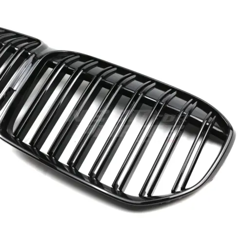 Double Line Grille For BMW 7 Series G11/G12 LCI Standard & M Sport & M760Li Only – M Performance Look, Gloss Black
