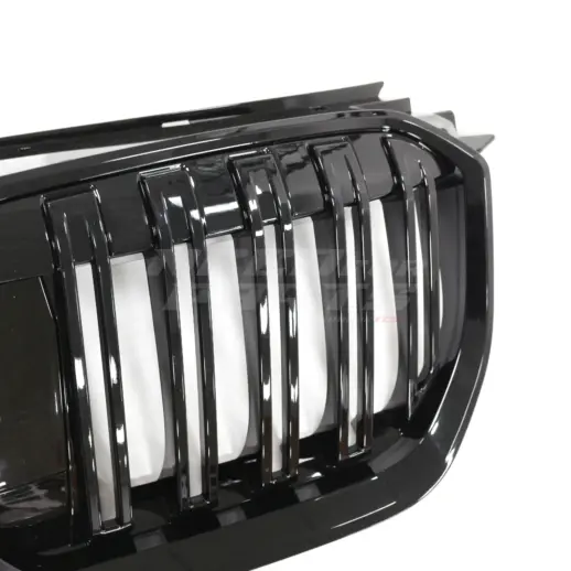 Double Line Grille For BMW X1 U11 (2022-present) Standard & M Sport & M35i Only – M Performance Look, Gloss Black
