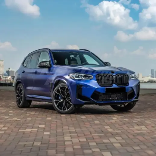 Double Line Grille For BMW X3 G08 (2021-2023) iX3 Only – M Performance Look, Gloss Black