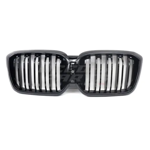 Double Line Grille For BMW X3 G08 (2021-2023) iX3 Only – M Performance Look, Gloss Black
