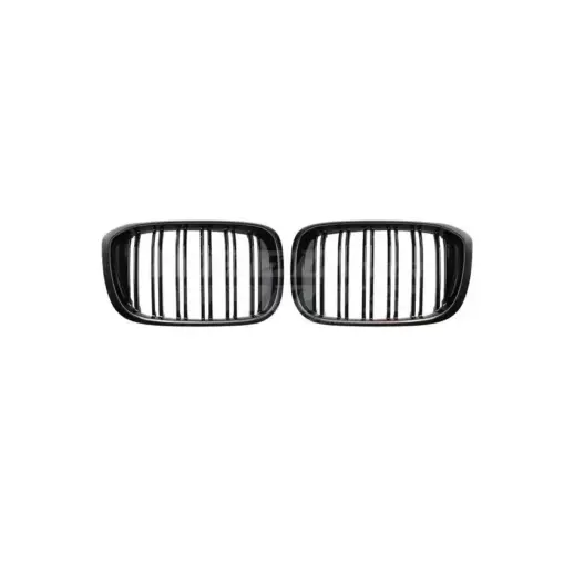 Double Line Grille For BMW X3/X4 G01/G02 Pre-LCI Standard & M Sport & M40d & M40i Only – M Performance Look, Gloss Black