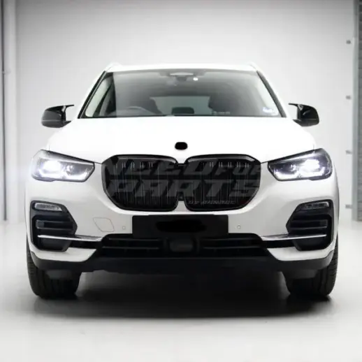 Double Line Grille For BMW X5 F95/G05 Pre-LCI Standard & M Sport & M50d & M50i & X5M Only – M Performance Look, Gloss Black