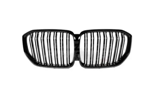 Double Line Grille For BMW X5 F95/G05 Pre-LCI Standard & M Sport & M50d & M50i & X5M Only – M Performance Look, Gloss Black