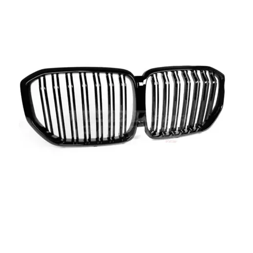Double Line Grille For BMW X5 F95/G05 Pre-LCI Standard & M Sport & M50d & M50i & X5M Only – M Performance Look, Gloss Black