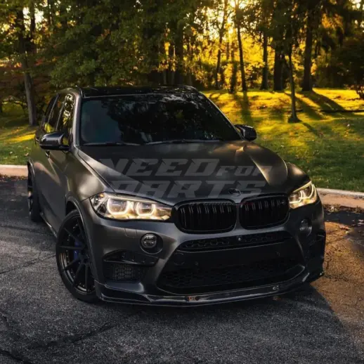 Double Line Grille For BMW X5/X6 F15/F16 Standard & M Sport & M50d Only – M Performance Look, Gloss Black