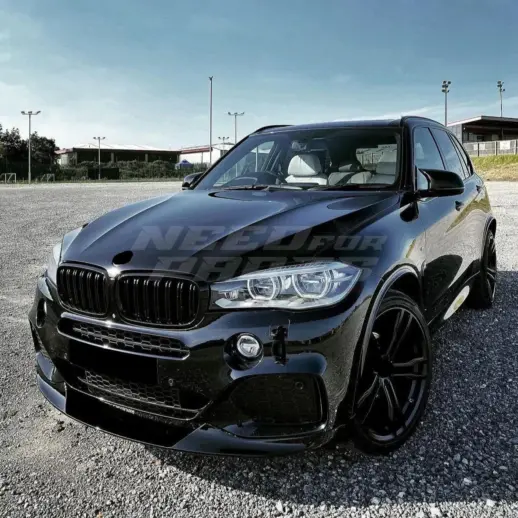 Double Line Grille For BMW X5/X6 F15/F16 Standard & M Sport & M50d Only – M Performance Look, Gloss Black