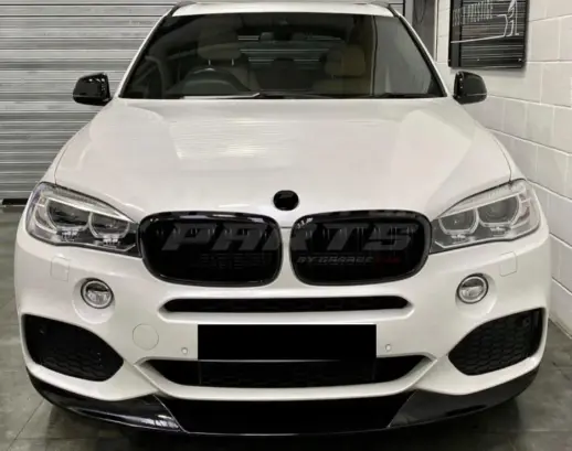 Double Line Grille For BMW X5/X6 F15/F16 Standard & M Sport & M50d Only – M Performance Look, Gloss Black